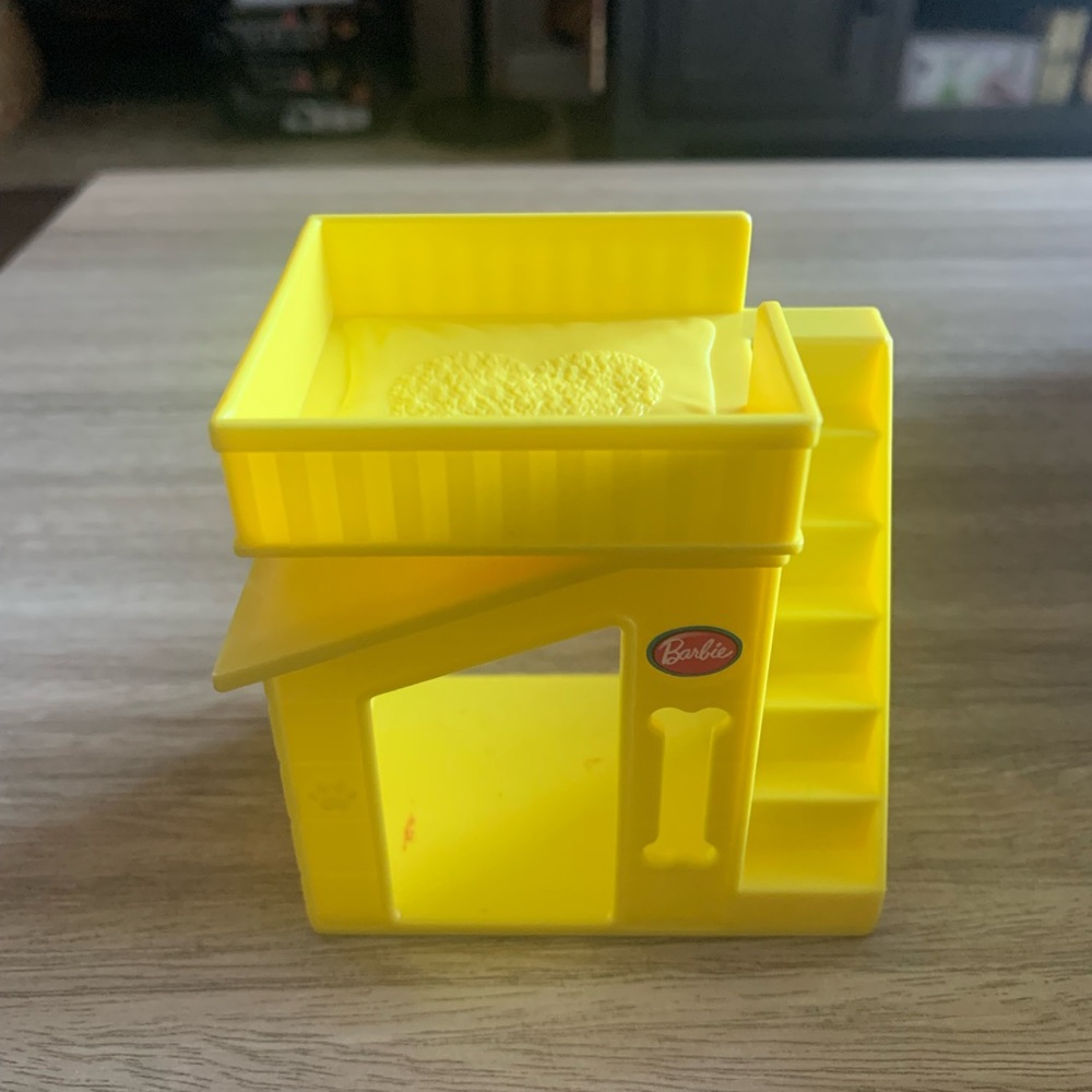 Replacement Yellow Dog Playhouse for Barbie Dreamhouse Doll house Playset